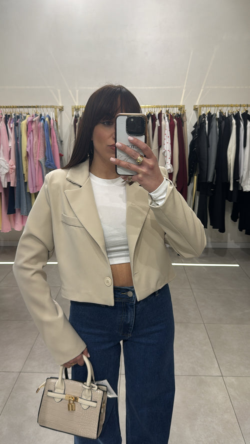 Giacca basic corta