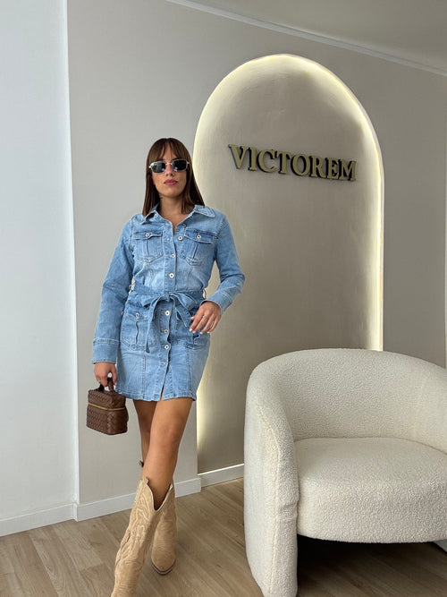 Abito in denim