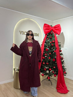 Cappotto lungo Teddy