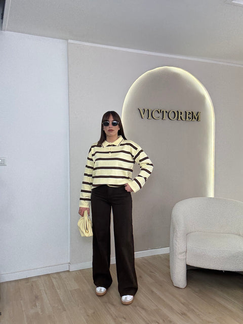 Jeans palazzo Pamela - Victorem