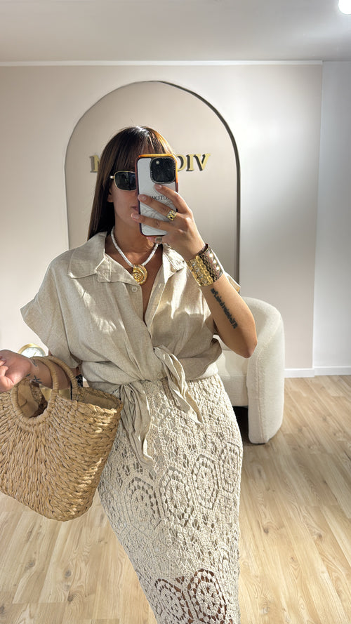 Camicia semplice mezza manica