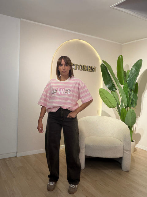 Jeans balloon marrone