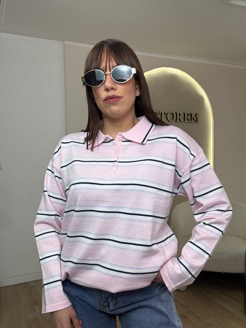 Polo righe Giulia - Victorem