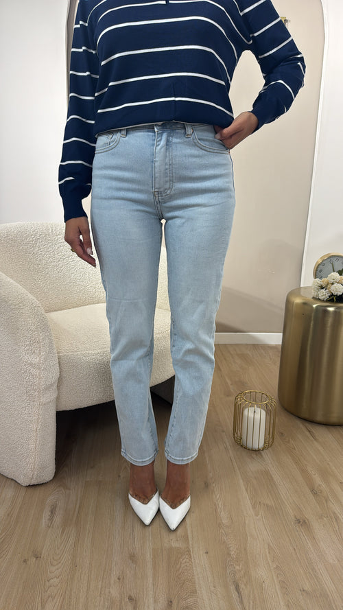 Jeans mom fit