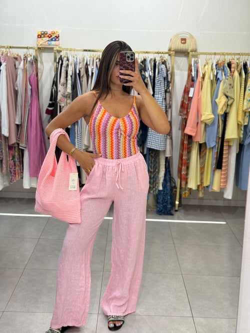 Pantalone lino