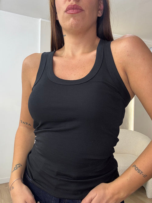 Canotta basic 100 % cotone