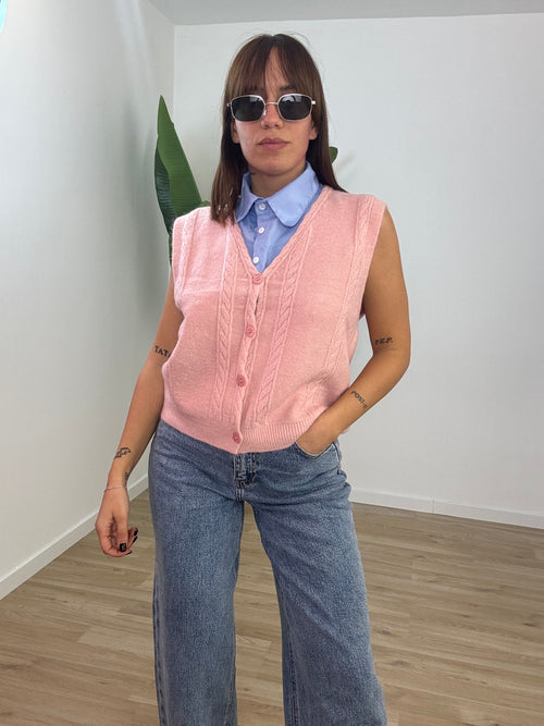 Gilet in lana pesante