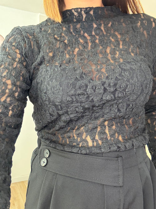 Maglia in pizzo