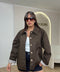 Jacket con dettagli quadretti
