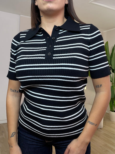 Maglia costine Francesca