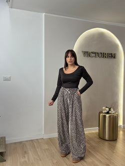 Pantalaccio velluto animalier