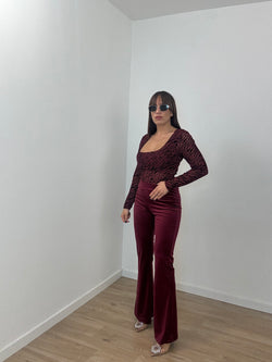 Pantalone velluto low cost