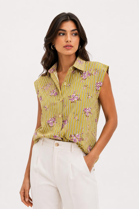 Camicia baby flower