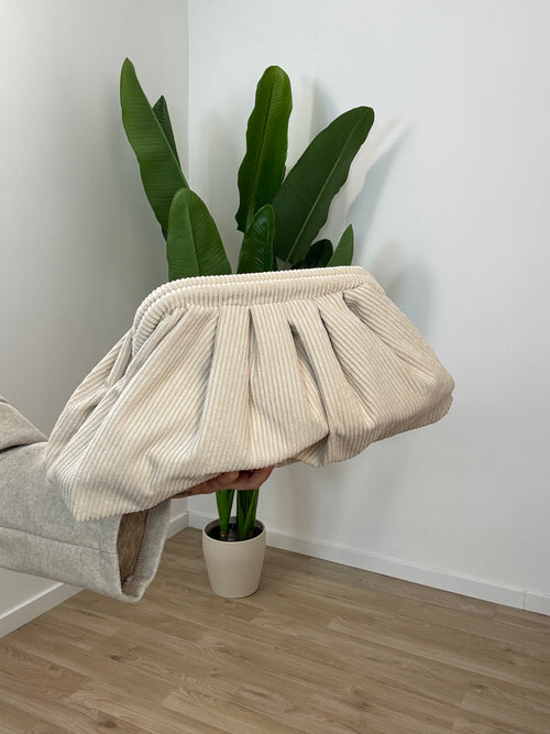 Mega Pochette in velluto