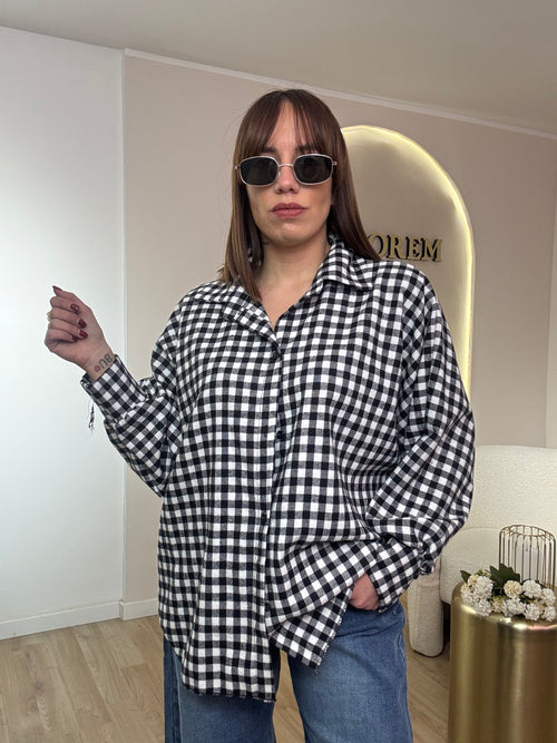 Camicia in flanella quadretti