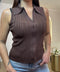 Maglia con zip e colletto