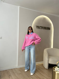 Jeans leggere gamba ampia