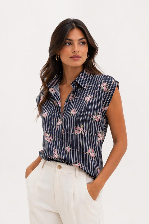 Camicia baby flower