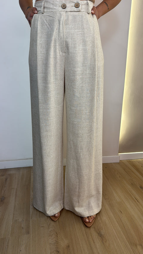 Tailleur misto lino