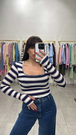 Maglia riga corta