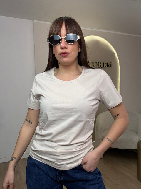 T-shirt in cotone basic - Victorem