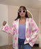 Cardigan macramè