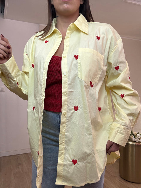 Camicia cuoricini