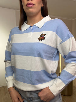 Maglia righe con Teddy