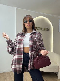 Camicia a quadri flanella