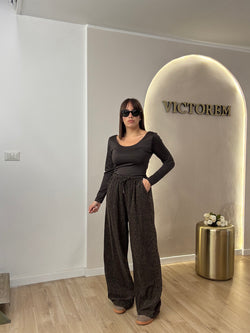 Pantalaccio velluto animalier