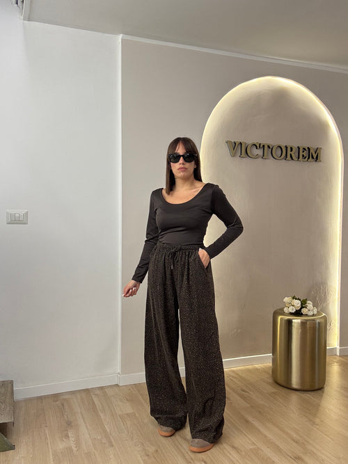 Pantalaccio velluto animalier