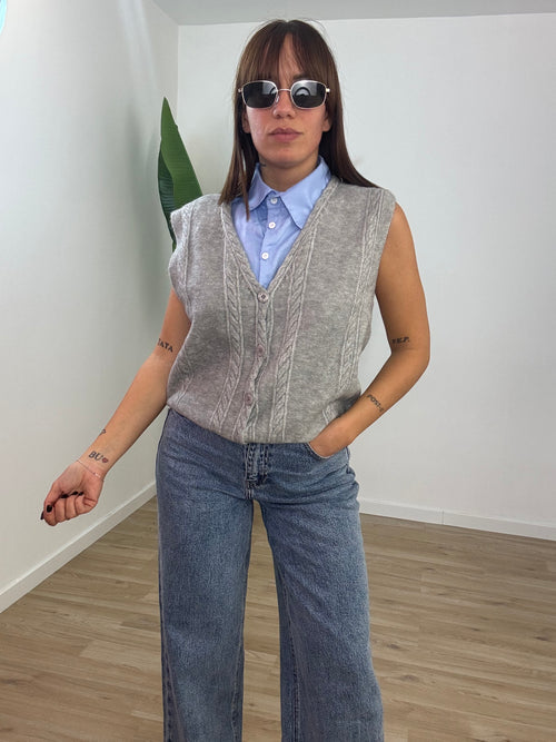 Gilet in lana pesante