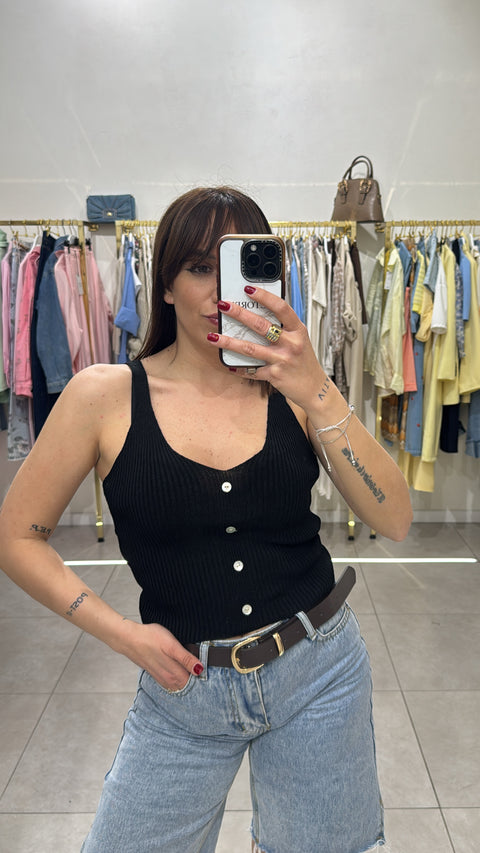 Top con bottoni - Victorem