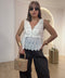 Gilet crochet e macramè