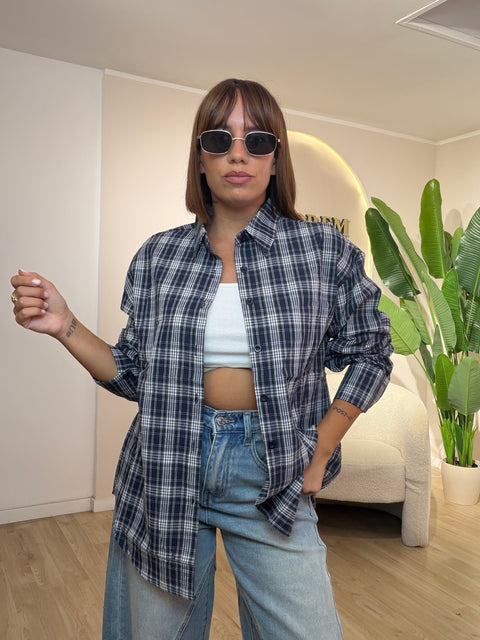 Camicia quadri cotone