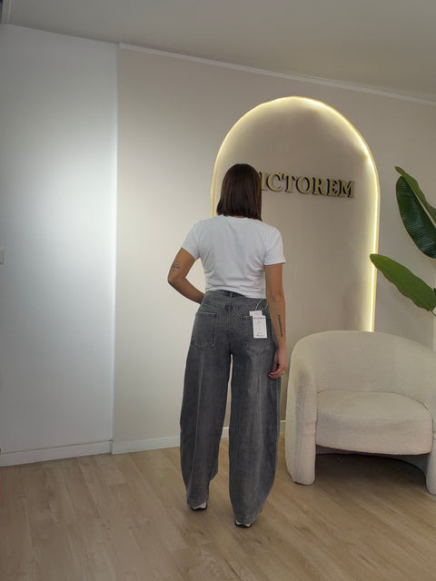 Jeans baloon grigio