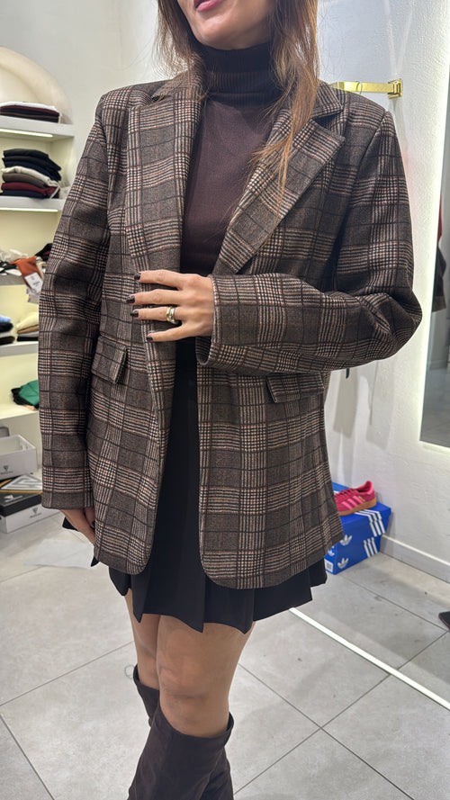 Giacca a quadri Alessandra