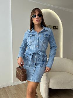 Abito in denim