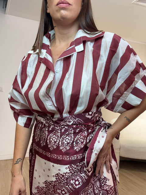 Camicia velata riga PROMO