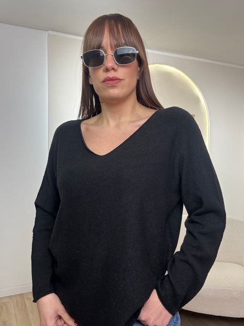 Maglia lana rasata low cost