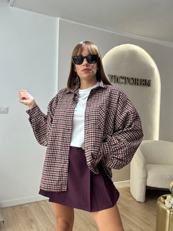 Camicia quadretti piccoli flanella