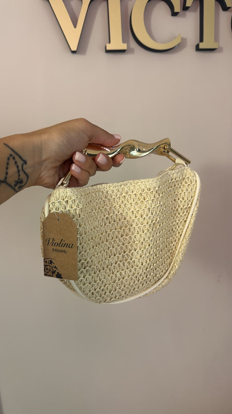 Borsa rafia Iole