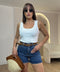 Shorts in denim