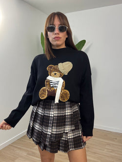 Maglia Teddy lana rasata