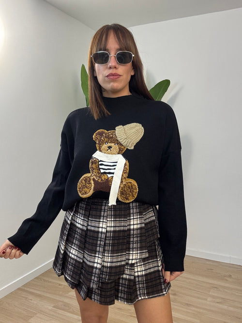 Maglia Teddy lana rasata
