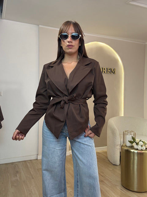 Jacket low cost con cinta