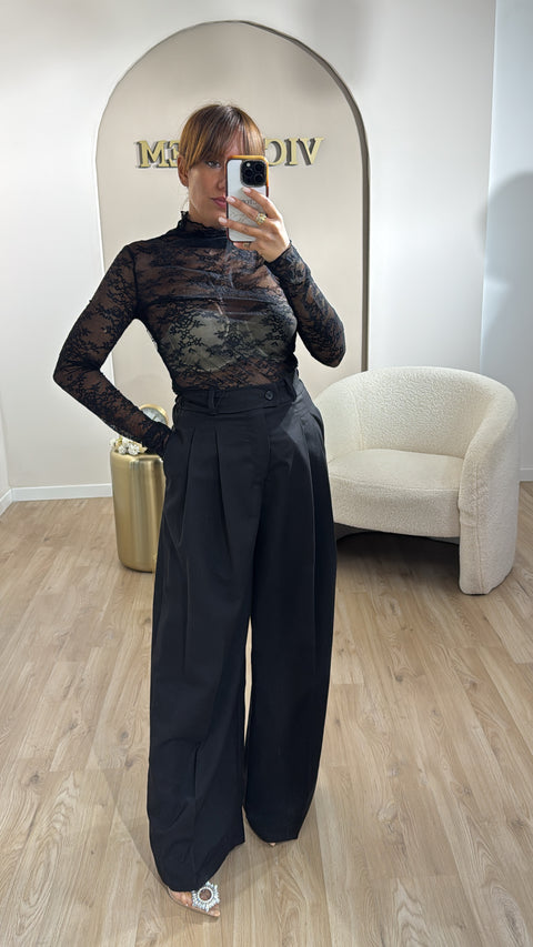 Pantalone palazzo con pence - Victorem
