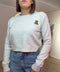 Maglia Teddy crop