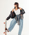 Denim con finta camicia