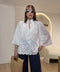 Camicia San gallo collo particolare